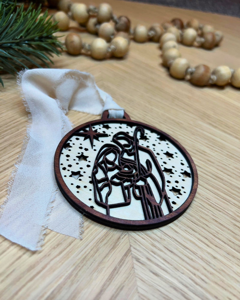 Holy Family Ornament