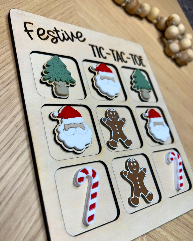 Festive Tic-Tac-Toe