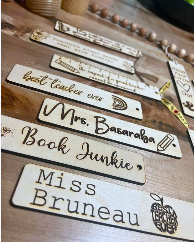 Teacher themed Bookmarks