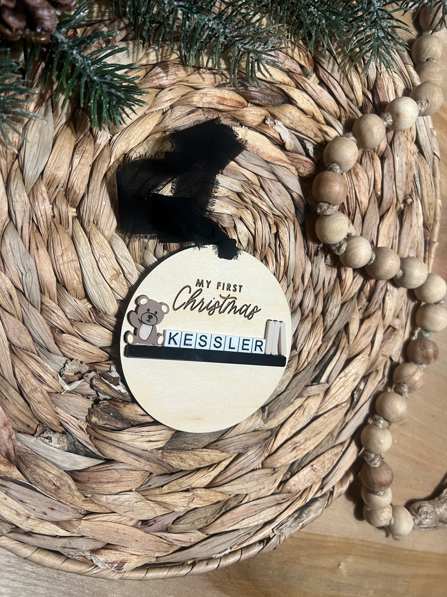 My First Christmas Bookshelf Ornament