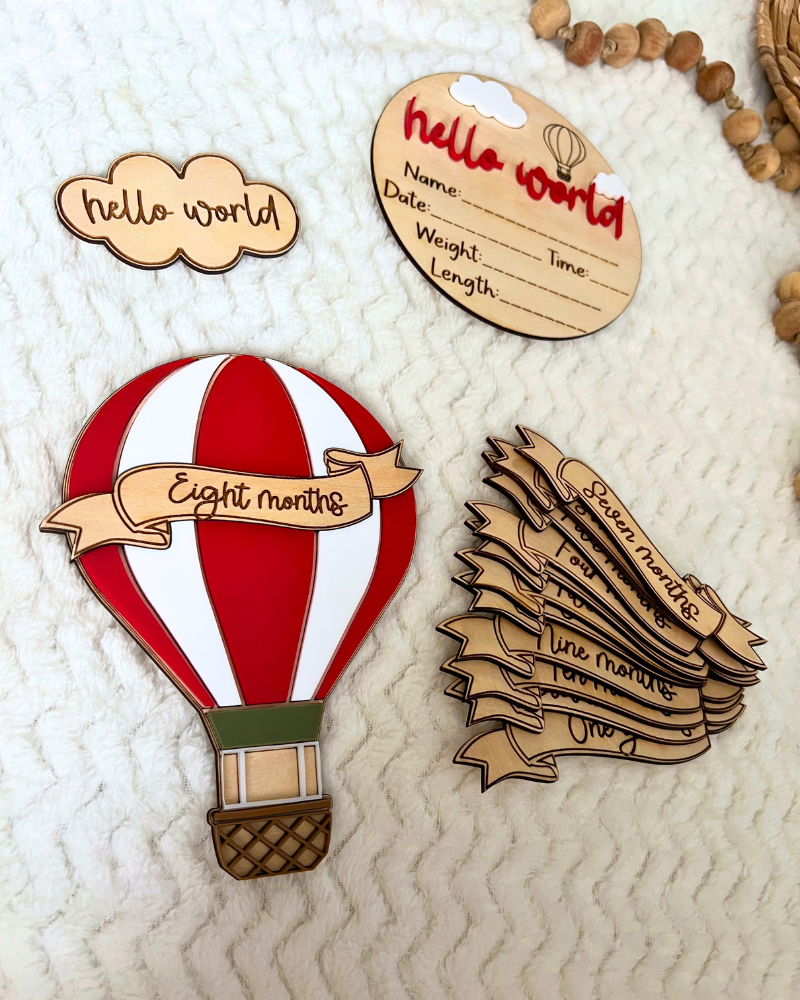 Up, Up & Away Monthly Milestones