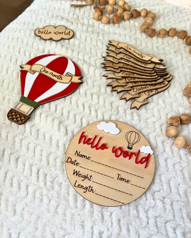 Up, Up & Away Monthly Milestones