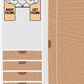 Welcome to the Circus Nursery Closet Organizers