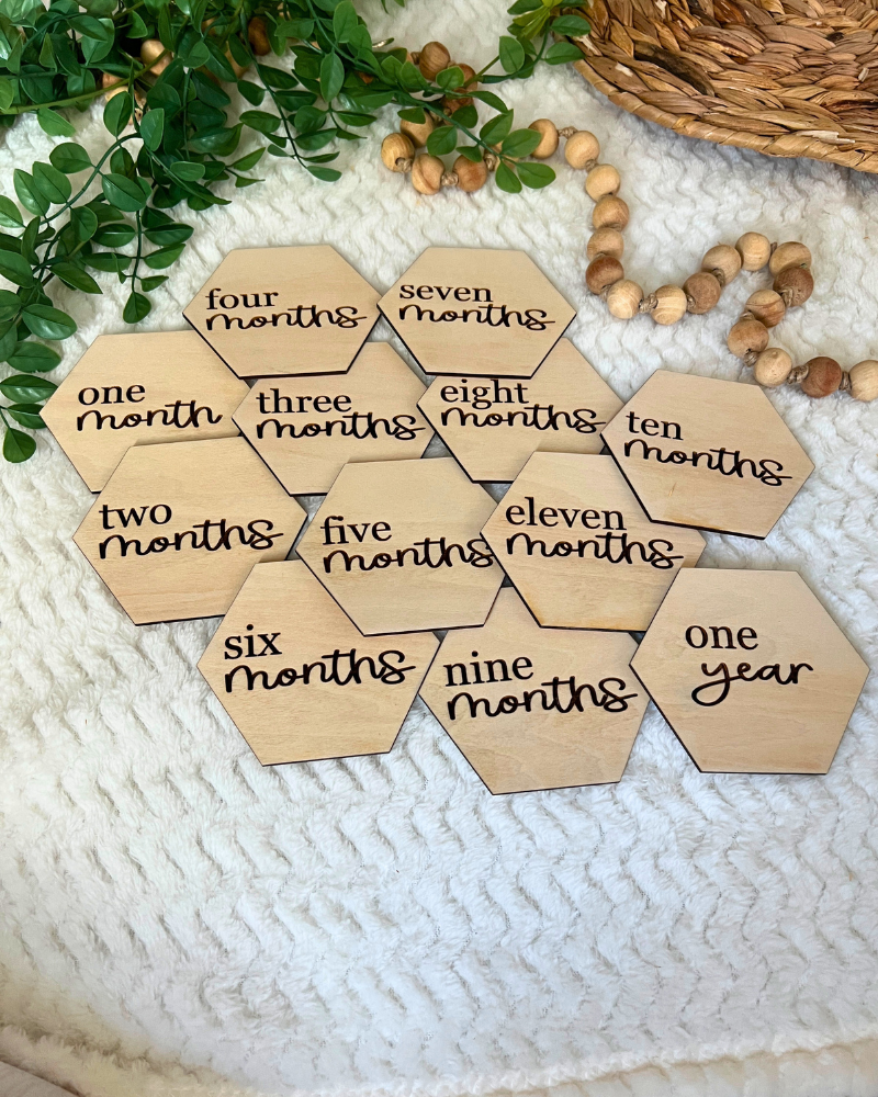 Simply Sweet Hex Milestones