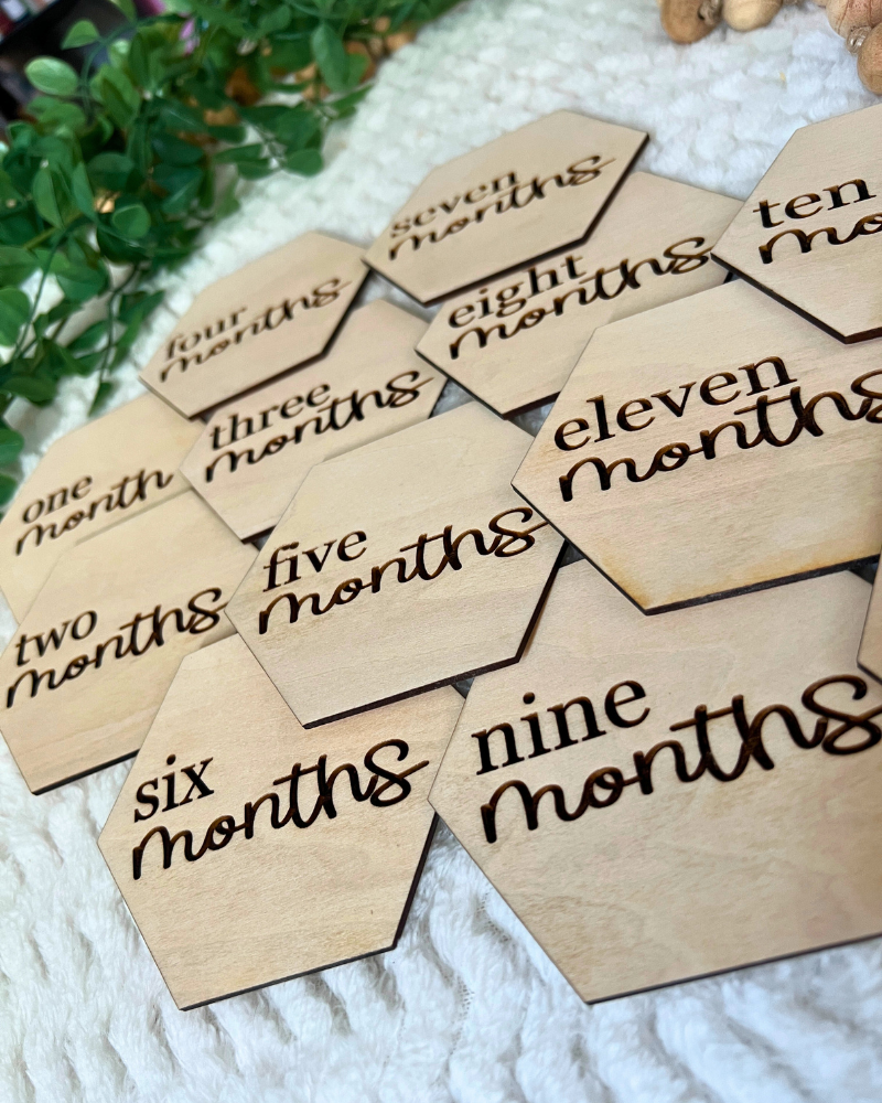 Simply Sweet Hex Milestones