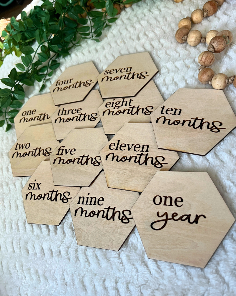 Simply Sweet Hex Milestones