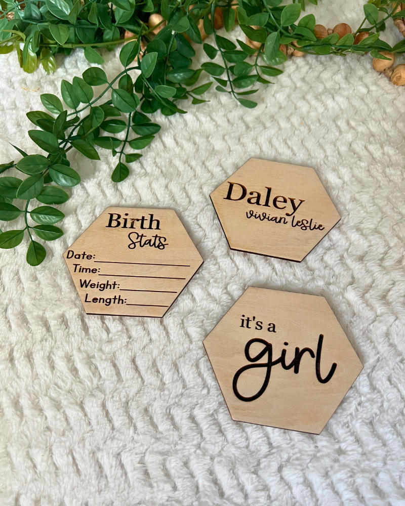 Simply Sweet Hex Milestones