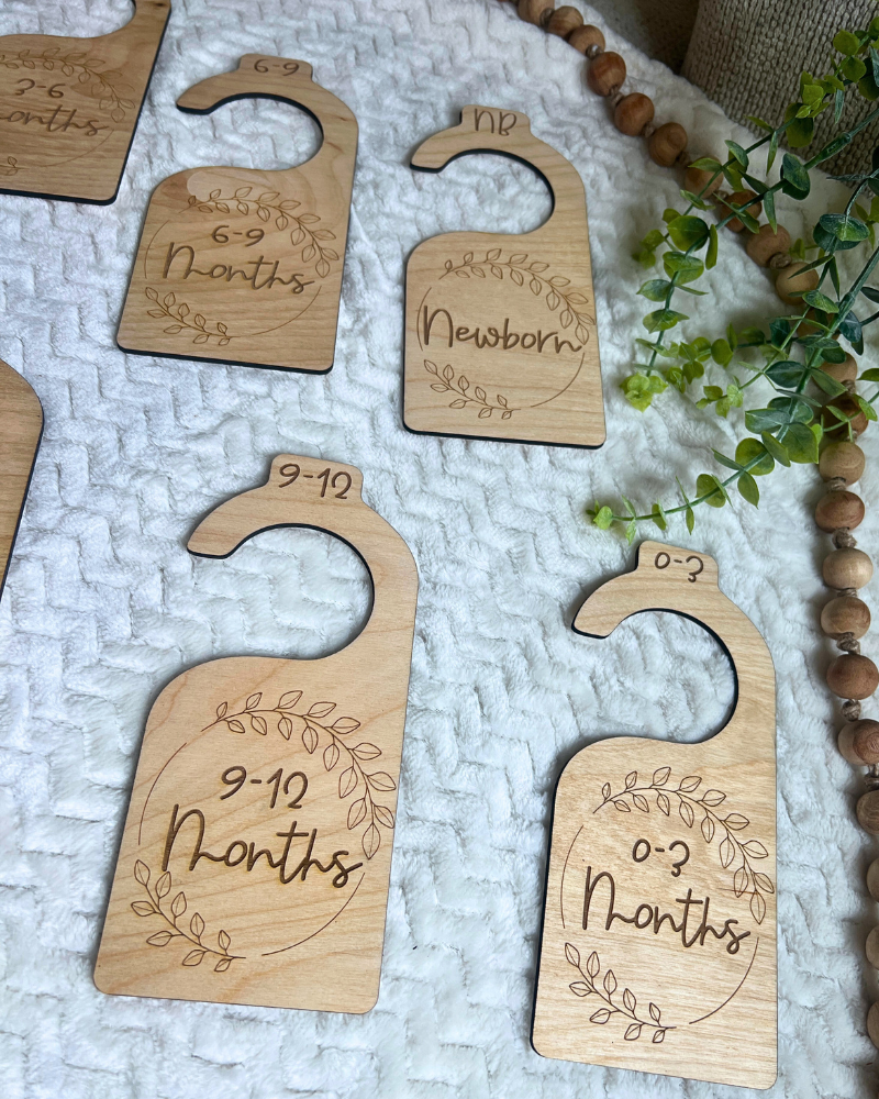 Eucalyptus Nursery Closet Organizers