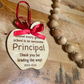 Apple Ornaments for School Staff