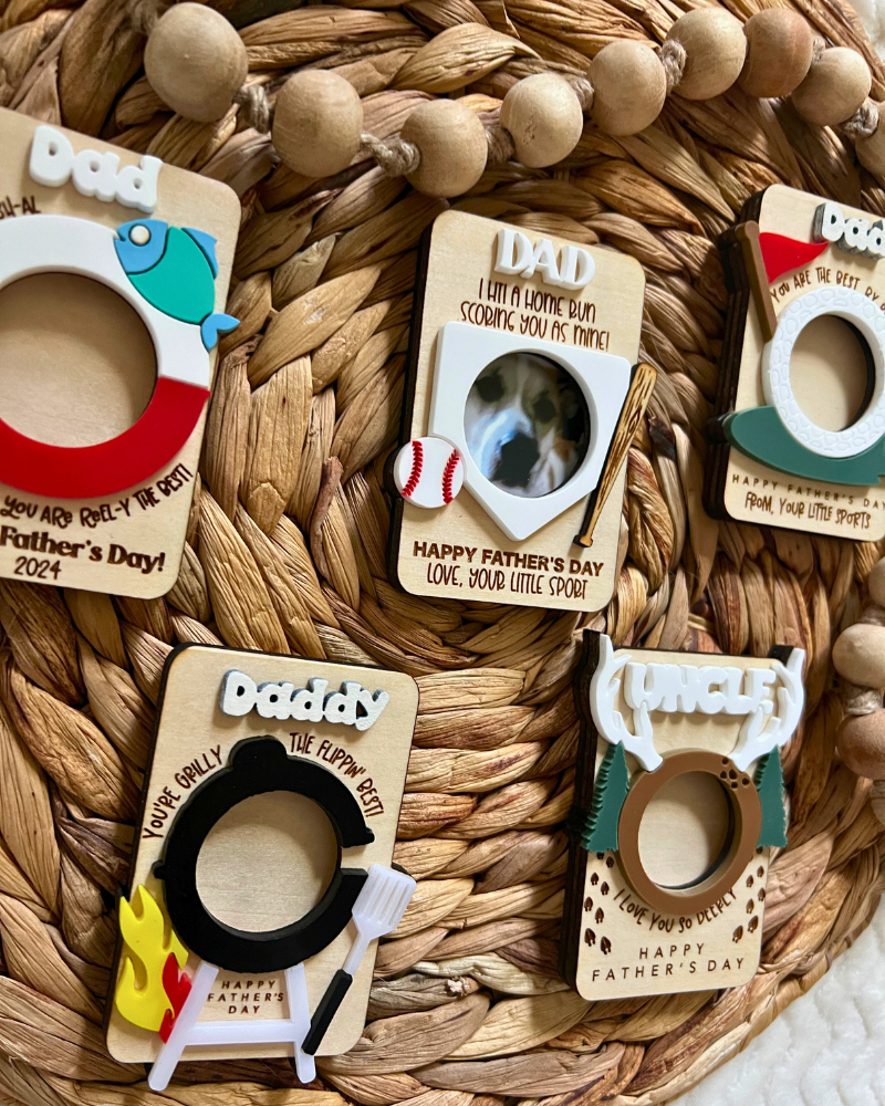 Father's Day Photo Magnets