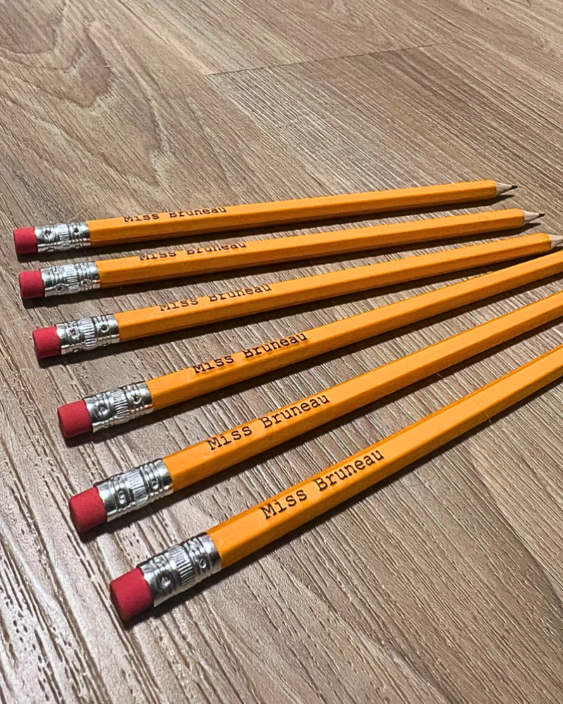 Personalized Pencils