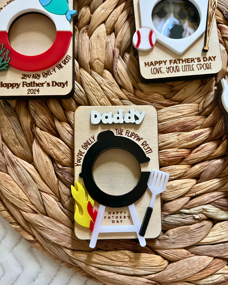 Father's Day Photo Magnets