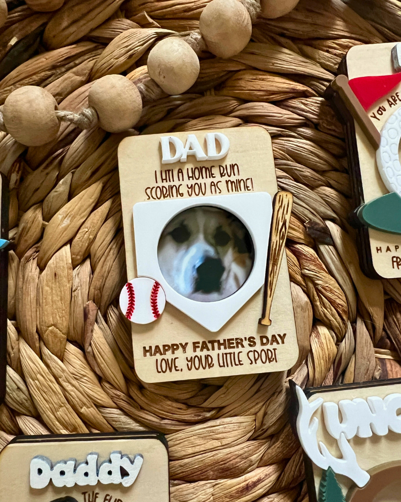Father's Day Photo Magnets
