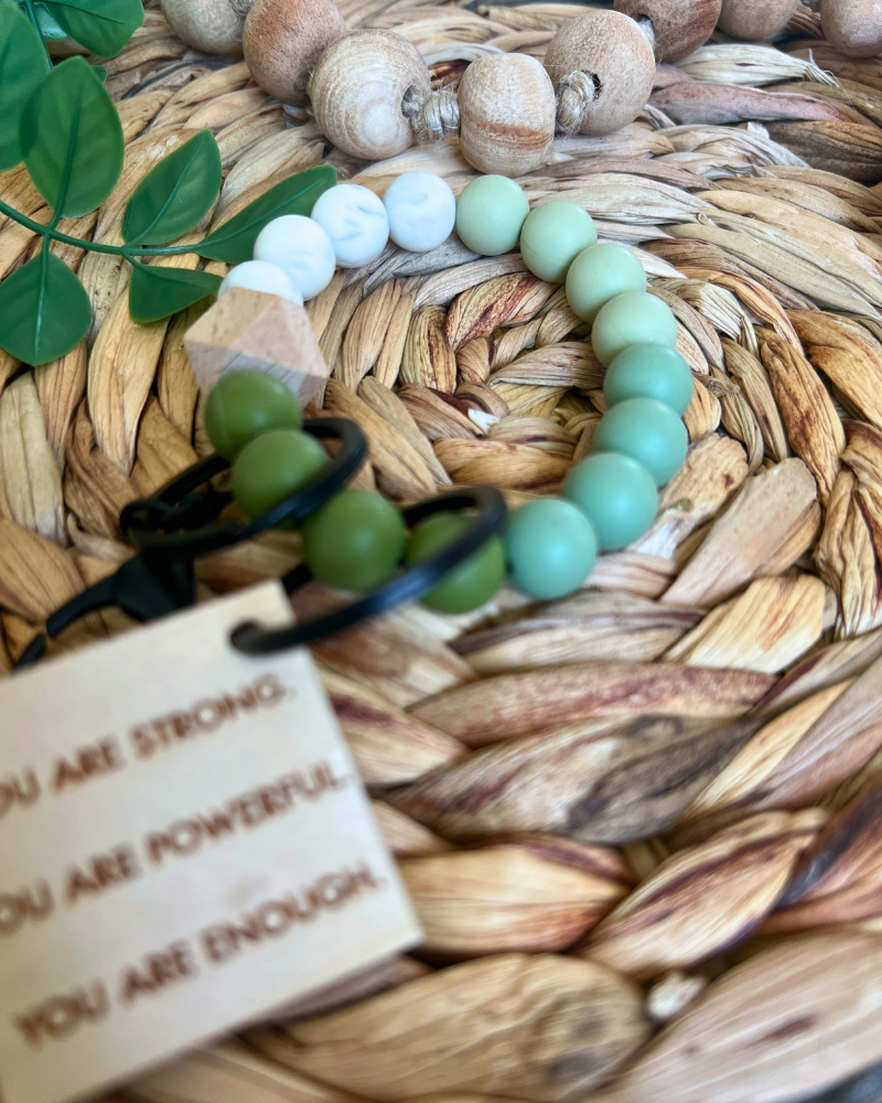 Let's Go Green Wristlet