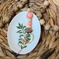 Southern Peach Keychain