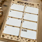 Weekly Dry Erase Meal Planner