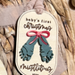 Baby's First Christmas with Mistletoes